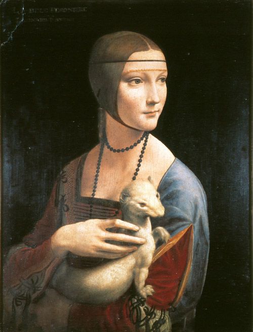 Portrait of Cecilia Gallerani (The Lady with the Ermine)