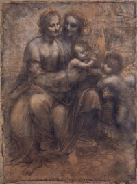 The Virgin and Child with St. Anne and St. John the Baptist (Burlington House cartoon)
