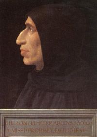 
<em>
Portrait of Savonarola</em>, Fra Bartolomeo, c1498<br />