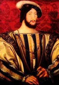 
<em>
Portrait of Francis I</em>, Jean Clouet, c1525<br />