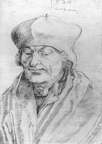 
<em>
Portrait of Erasmus</em>, Albrecht Dürer, 1520<br />