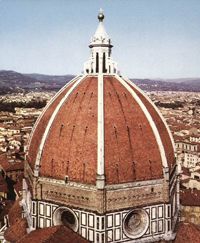 Florence Cathedral dome and lantern