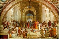 <em>
The School of Athens</em>, Raphael
