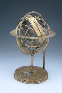 Armillary sphere, Italian c 1500 © The Museum of the History of Science